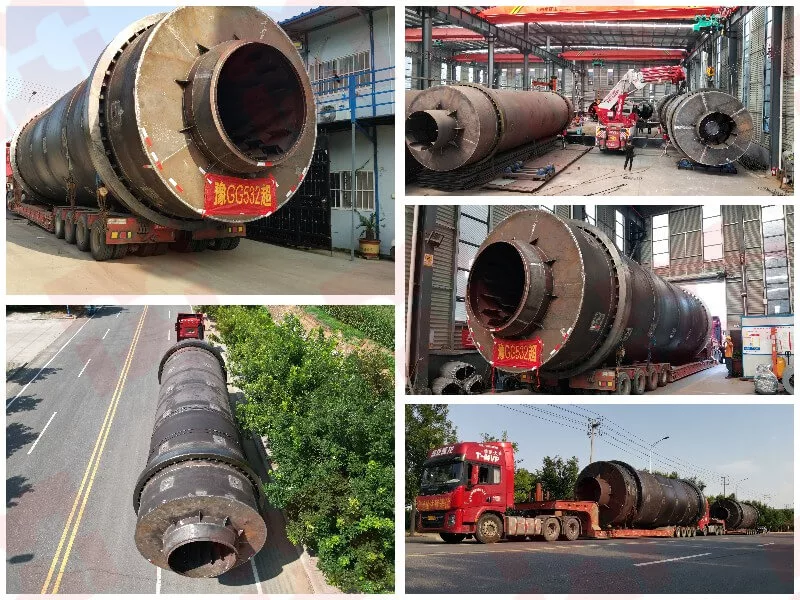 rotary dryer delivery